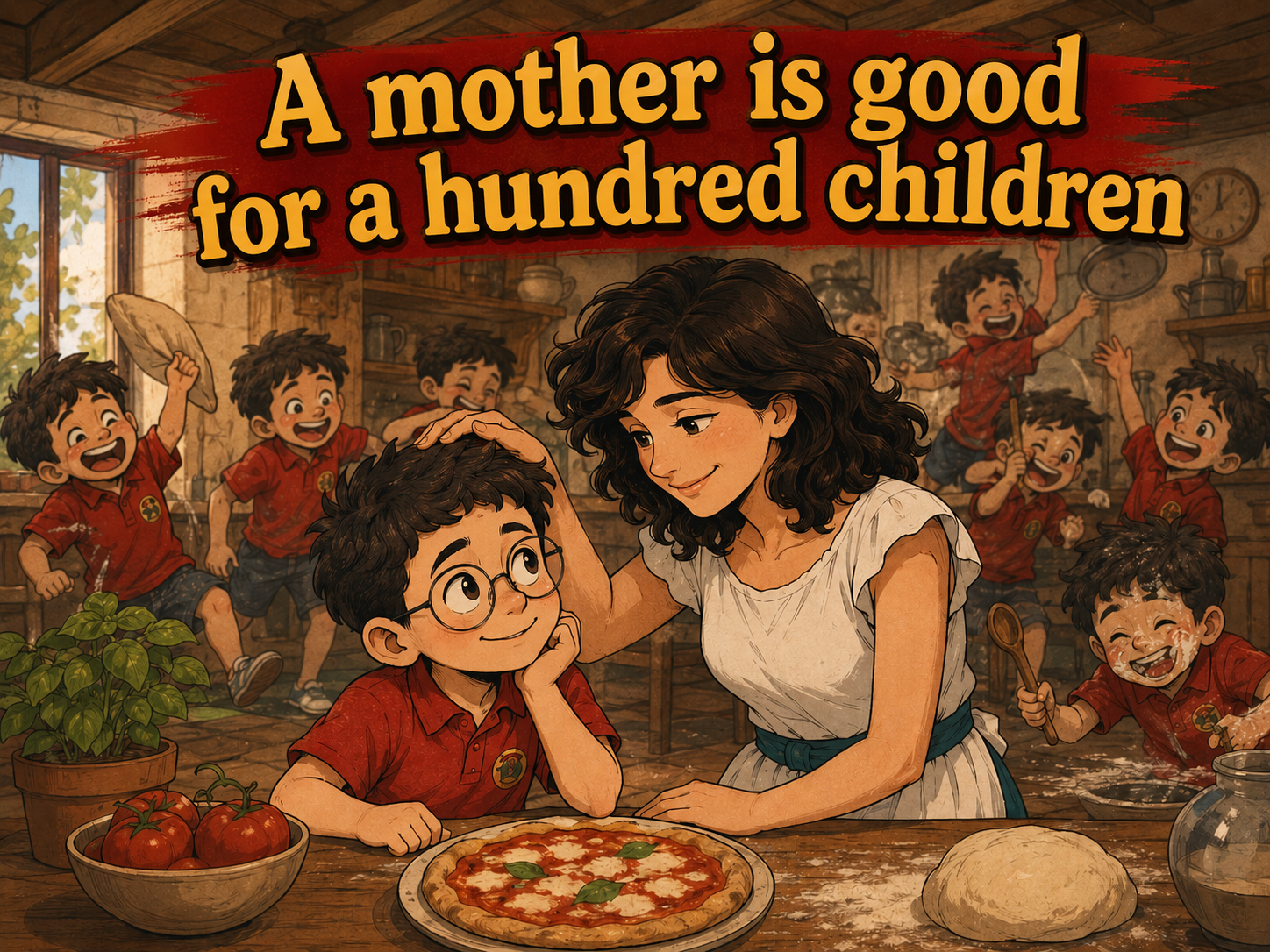 A mother is good for a hundred children
