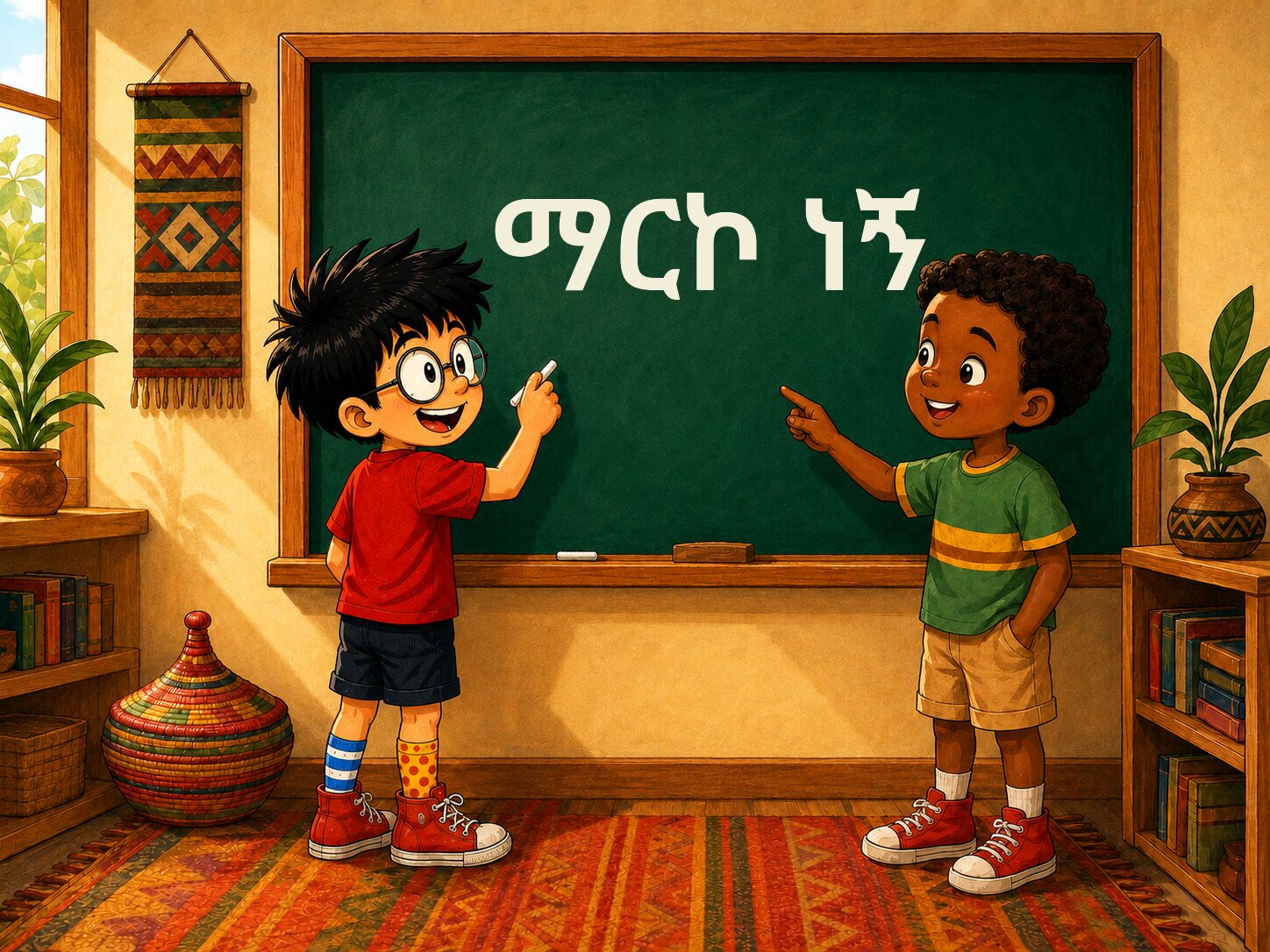 ሰላም! Sälam! Hey!